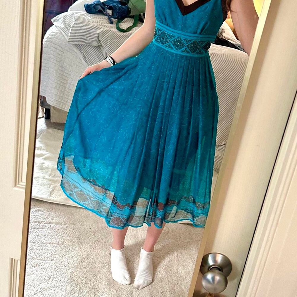 VINTAGE 90's/2000's Women's Blue Dress